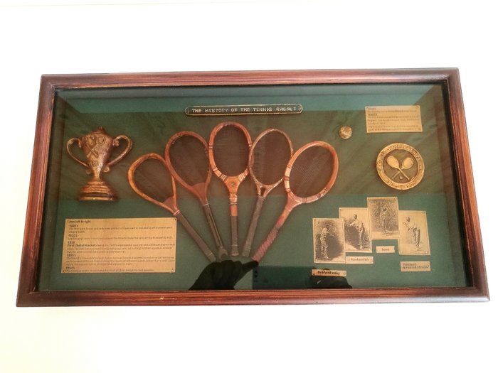 Tennis Racket Glass Wood Catawiki, Wooden Tennis Rackets History