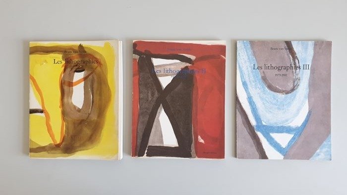 Bram van Velde  - Les lithographies - 3 volumes - 1973/1981