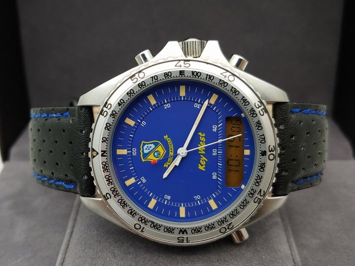  Key West - DPW by Breitling Pluton - Us Air Force "Blue Angels" - Ref. 1501 - Heren - 1980-1989