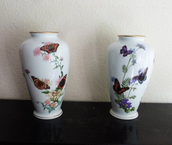 John Wilkinson - Franklin Porcelain - Vase (2) - Porcelain