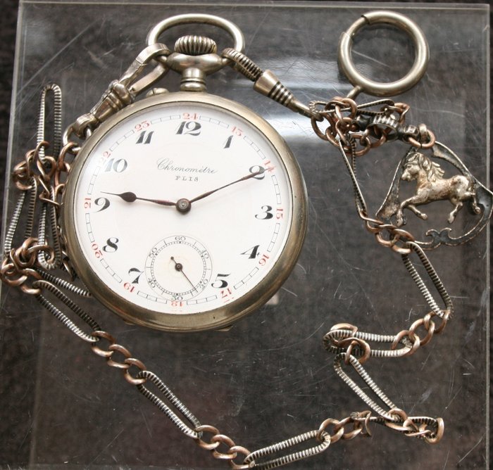C.CRETTIEZ - montre de poche NO RESERVE PRICE - Men - 1901-1949