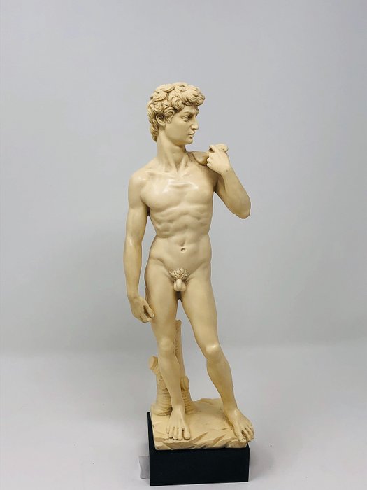 R. Ruggeri - Estatua de david - resina
