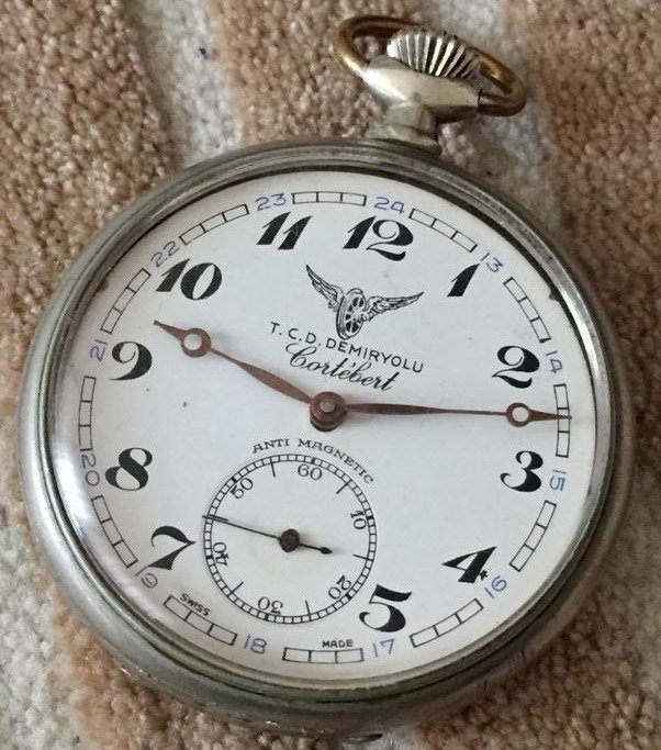 Cortébert - Pocket Watch - NO RESERVE PRICE - CAL. Cortébert 526 - Miehet - 1930-1939