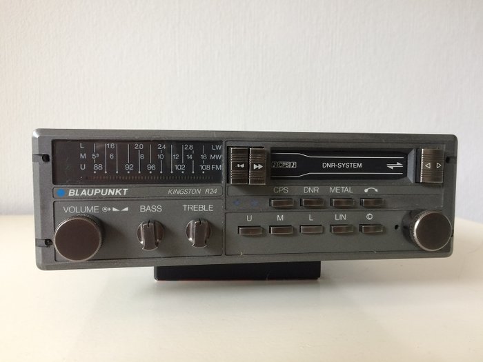 Classic design - Blaupunkt Kingston R24 - stereo radio - 1986