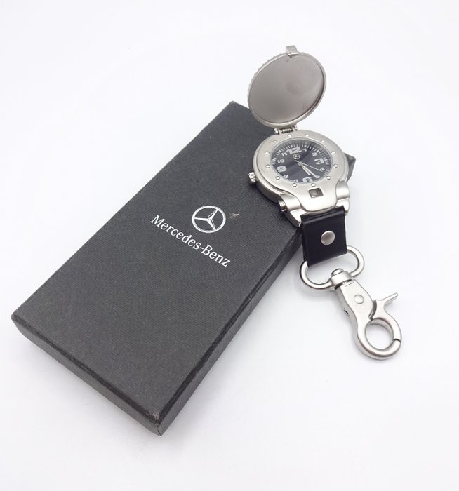 Relógio de cinto / chaveiro com relógio de bolso com mola - Mercedes-Benz - 2015