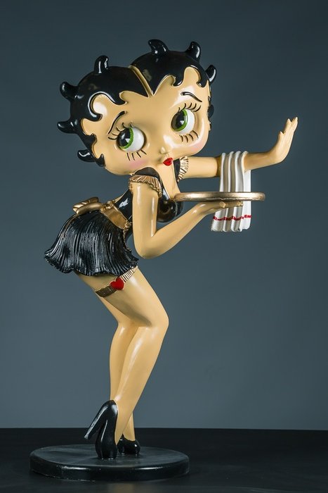 Betty Boop - Sexy Waitress (100 cm) - Statue