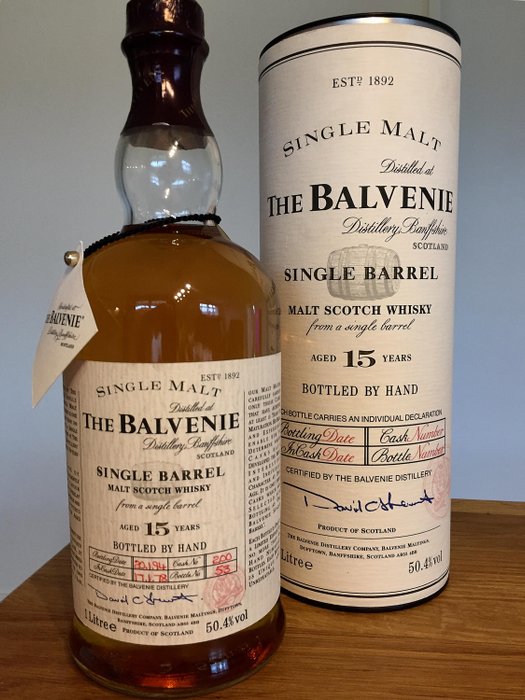 Balvenie 1978 15 years old Scotch Whisky - b. 1990-tallet - 1.0 Liter