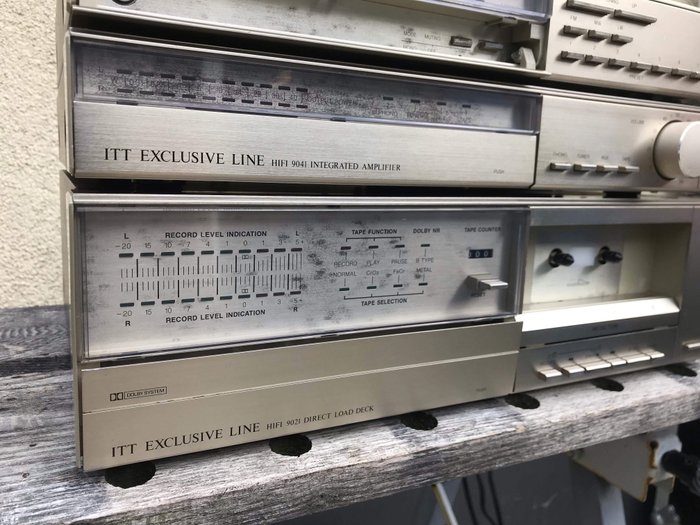 ITT Schaub Lorenz - Exclusice Line 9021 9041 9061  - Différents modèles - Amplificateur, Lecteur de cassettes, Tuner