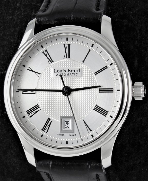 Louis Erard - L'esprit du Temps - Héritage Classic -  Limited Edition - Swiss automatic - Model No. 69266AA21.BDC80 - Excellent - Warranty - Bărbați - 2011-prezent