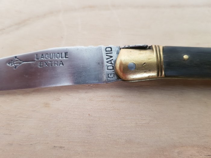 France - Laguiole extra G David folding knife - original vintage ...