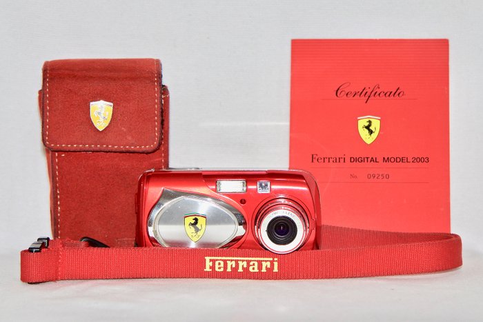 Cyfrowy aparat fotograficzny Olympus - Ferrari digital - 2003-2003