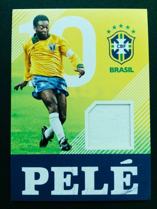 Panini  - Pele - Match Worn Brasil Jersey Card