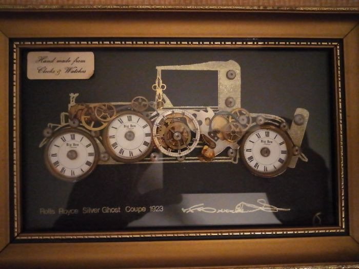 Ken Broadbent - Handmade Rolls Royce frame - Frame