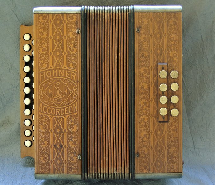 vintage hohner accordion.