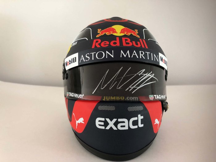红牛 - F-1 一级方程式 - Max Verstappen - 2018 - 比例1：2头盔