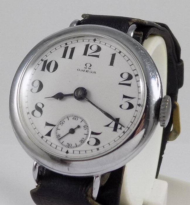 Omega -  Vintage WWI - Military - Double Hinged - NO RESERVE  - Depose 9846 - Män - 1910's