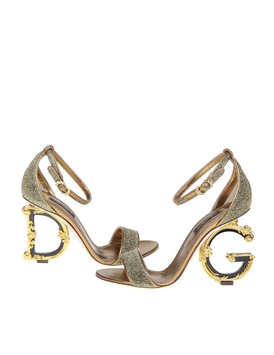 Dolce \u0026 Gabbana - Baroque Letter heels 