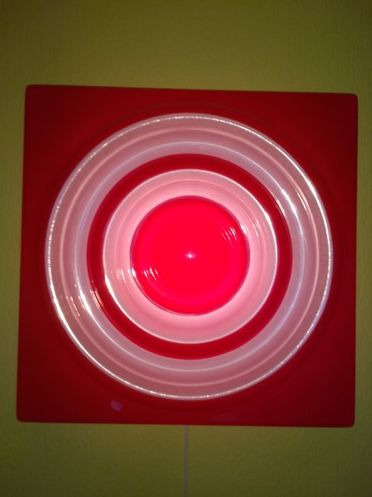 Verner Panton - Rode Ring lamp (edition 2001)