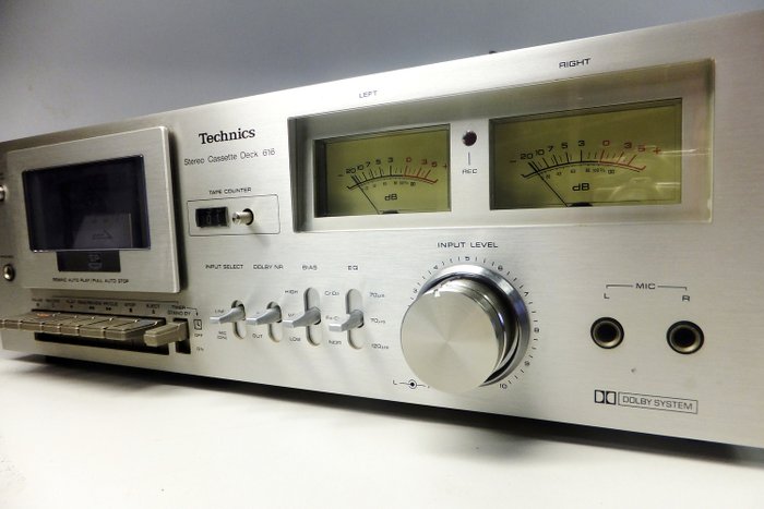 Technics - Stereo Cassette dek- RS-616 - Cassettespeler