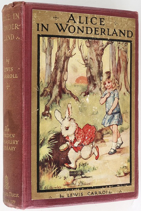  Lewis Carroll / A.L. Bowley - Alice in Wonderland - 1921