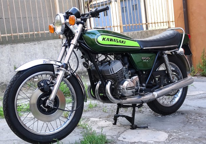 Kawasaki - mach III 500 h1d - 500 cc - 1973
