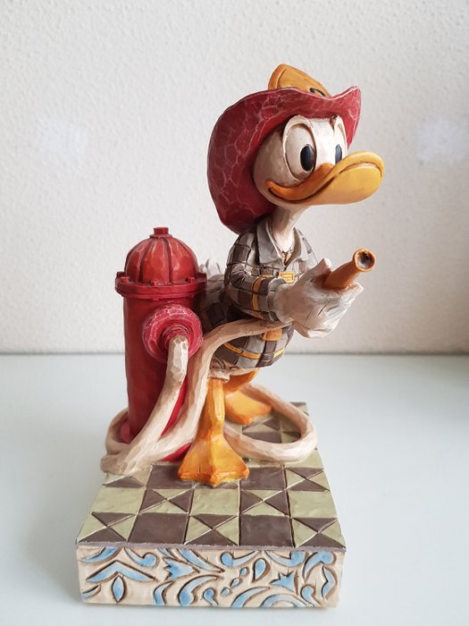 Disney Showcase Collection - Figura - Disney Traditions - Donald Duck - "Ever willing, ever ready" - 混合版 - (2006)