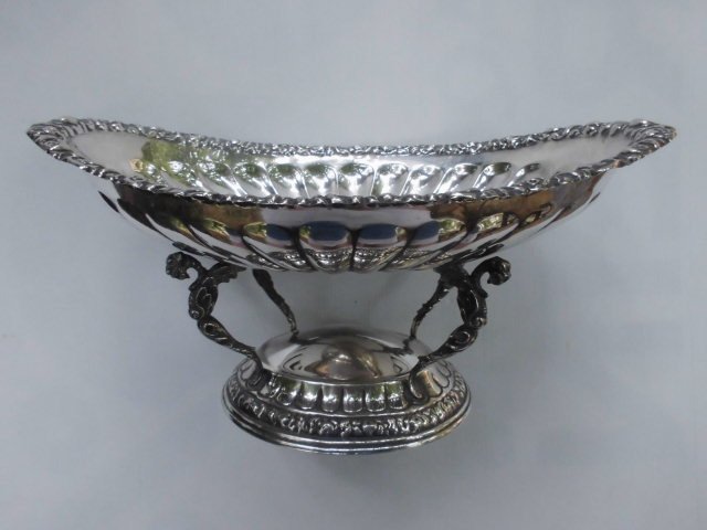 Cut on foot, Silver plated ALCOR, Spain around 1925-1930. - Silver plated - Spain - First half 20th century