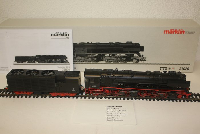 Märklin H0 - 37020 - 蒸汽機車與冷凝嫩 - BR 53'Mallet' - DB