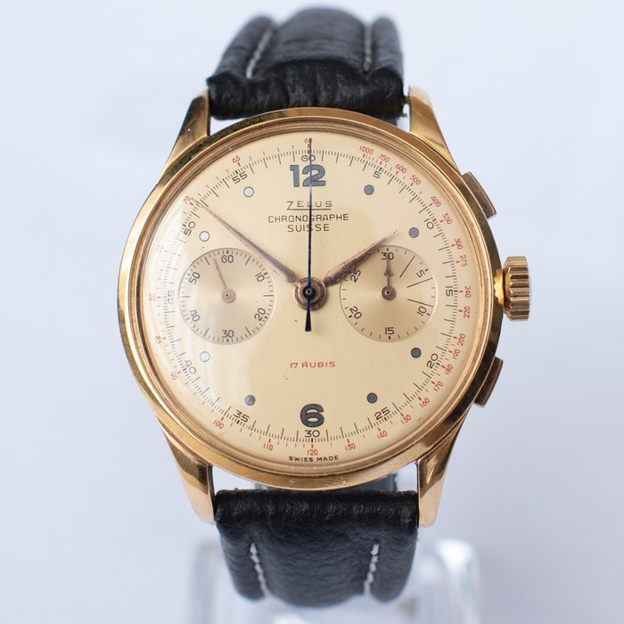 Zelus - Chronograph Suisse - 5016 - Herren - 1950-1959