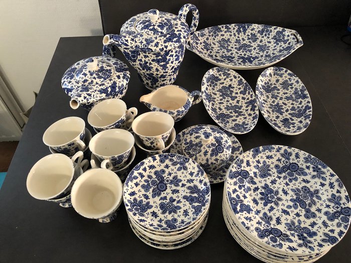 Regout Societe Ceramique Maastricht - Serviço, Beatrix decor - Cerâmica