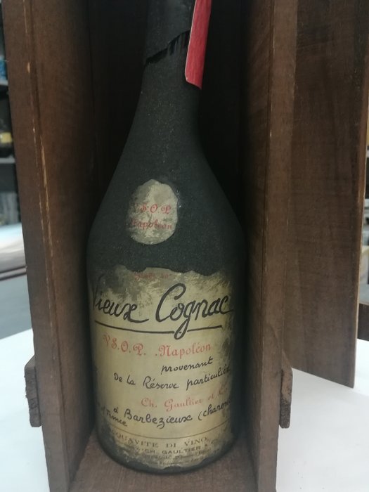 Ch. Gaultier & C. - Vieux Cognac VSOP Napoléon - b. Δεκαετία του 1960 - 75cl