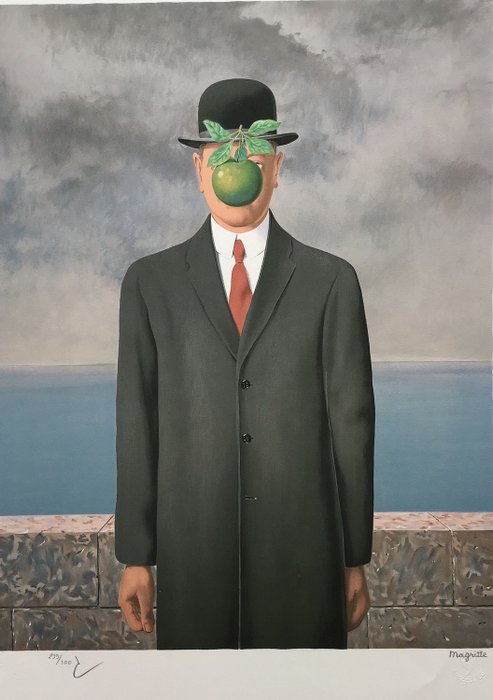 René Magritte  - Le fils de l’homme 