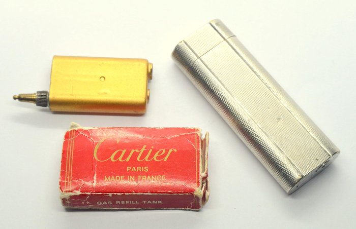 Cartier - Lighter + Gas Refill Tank - 1 