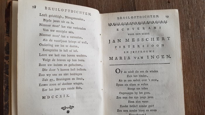 Poot Poots Gedichten 1780 Catawiki