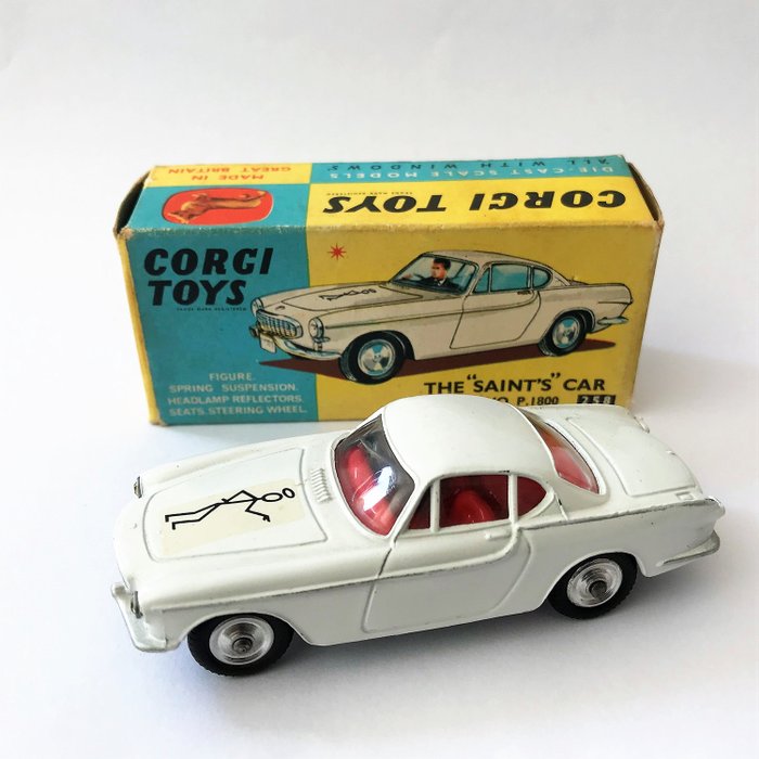Corgi - 1:43 - #258 The Saint's car Volvo P1800