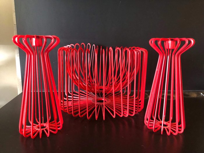 Ehlén Johansson - Ikea - fruit basket and candlesticks (3) - Tradig