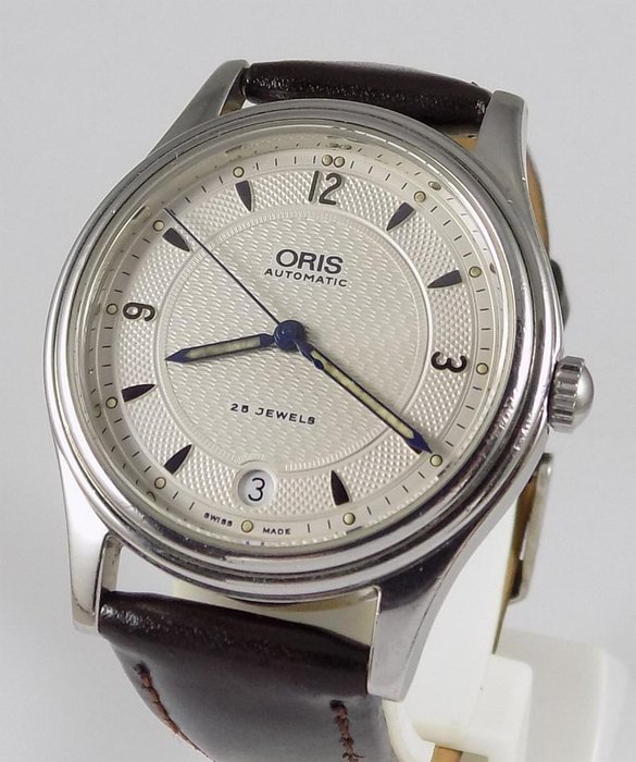 Oris - Vintage Calibre 633 - ETA 2824 - Texture Dial - 7481-B - "NO RESERVE PRICE"  - Homme - 1980's
