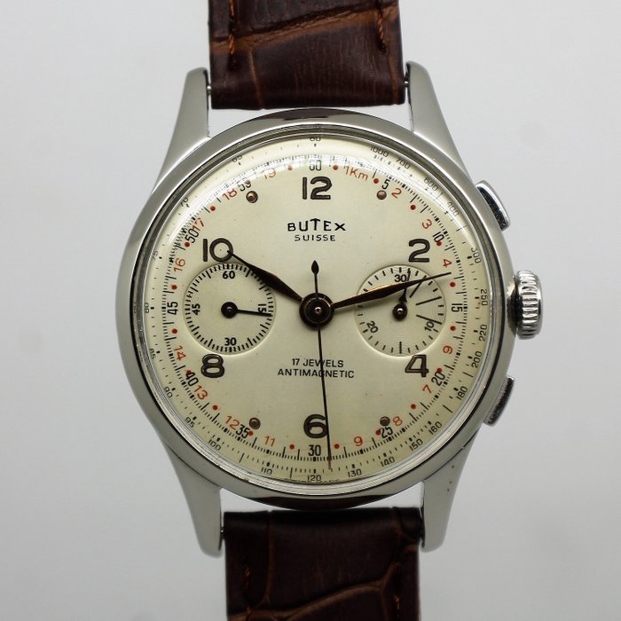 Butex - Chronograph Suisse - Cal. Landeron 151 - Homme - 1950-1959
