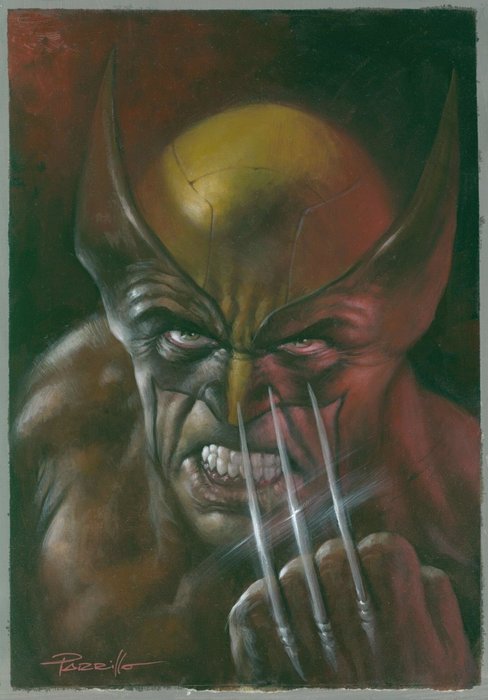 Return of Wolverine #1 - Original variant cover - oil painting by Lucio Parrillo - Eerste druk - (2018)