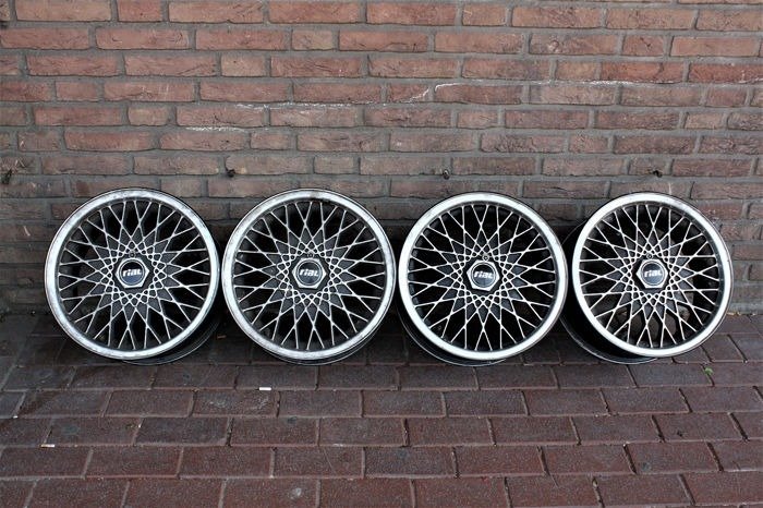 Piezas - Rial wheels 7jx15-H7 LK 112 ET 30 A70 15540 - Mercedes Benz SEC - 1980 - Alloy Wheels - Set of 4  - 1975-1980