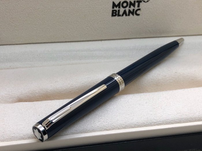 Montblanc PIX Blue Ballpoint Pen - 圆柱笔