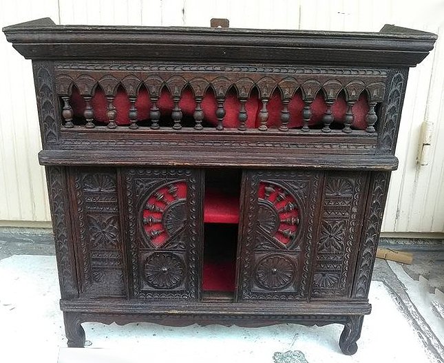 Breton mini furniture - Closed bed - Wood