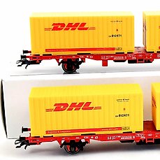 Märklin H0 47705 Containertragwg DHL DB AG 
