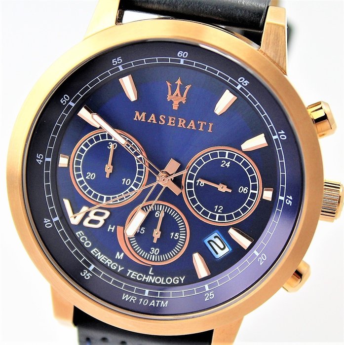 手錶 - Maserati - GT V8  ECO Energy Chronograph  - 2019
