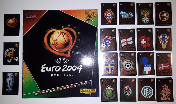 empty album PANINI complete loose sticker set Euro 2020 Tournament Edition 