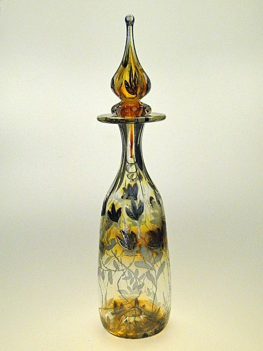 Vera Walther - Glasmanufaktur Walther-Glas in Bad Driburg - Botella ornamental (1) - Vidrio