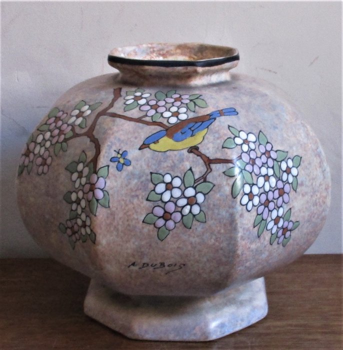 装饰艺术花瓶-A.杜布瓦- Catawiki