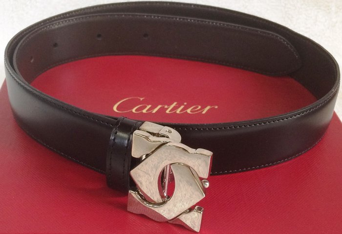 cartier double c belt