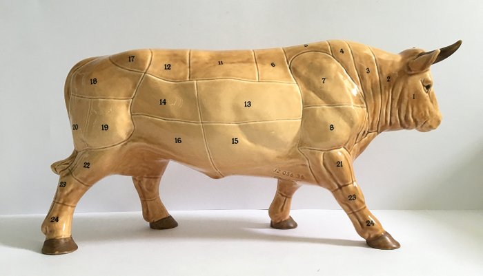 Gerhard Wittmann - Goebel - 肉店大瓷牛肉, 32 056 36 (1) - 瓷器