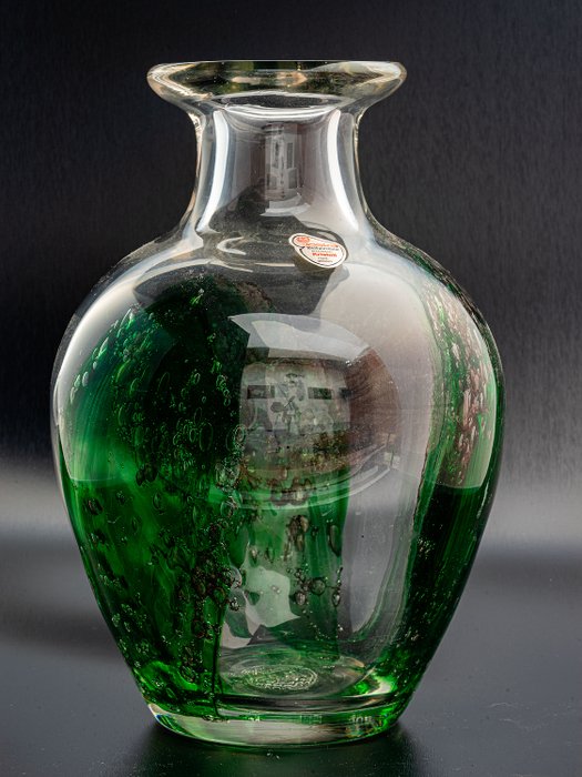 Joska Kristall - Vaza foarte masivă - Înălțime 29 cm - Sticlă